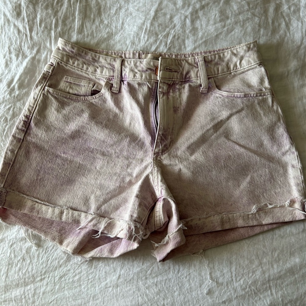 Universal Thread Pink Jean Shorts Relaxed Fit